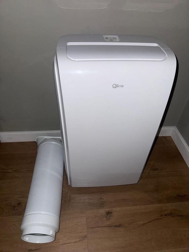 Qlima P 528 Airco – Wit, Witgoed en Apparatuur, Airco's, Zo goed als nieuw, Mobiele airco, Minder dan 60 m³, 3 snelheden of meer