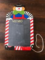 Memobord met krijtbordje 34 x 20 cm, Huis en Inrichting, Woonaccessoires | Memoborden, Ophalen, Zo goed als nieuw, Krijtbord