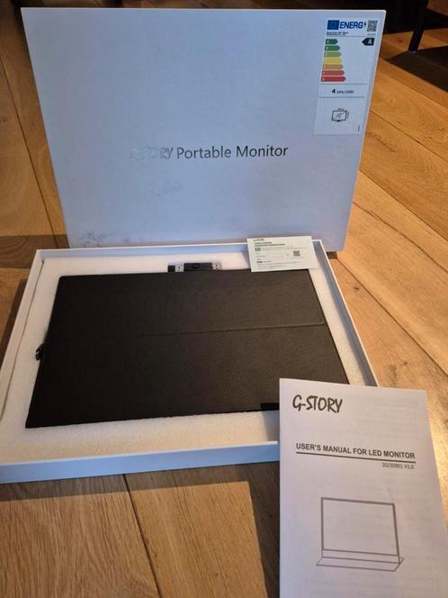 G-STORY Portable Monitor - Nieuw in Doos!, Computers en Software, Monitoren, Nieuw, LED, Ophalen