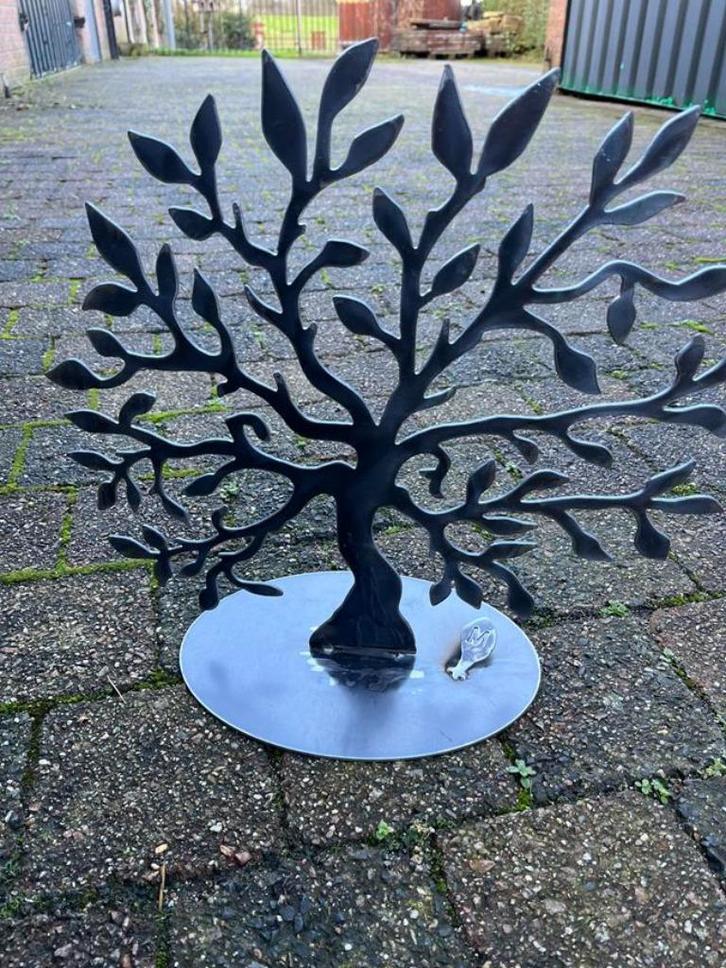 Levensboom Cortenstaal 40 cm, 2mm dik, Tuin en Terras, Tuinbeelden, Nieuw, Overige typen, Metaal, Ophalen of Verzenden