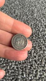 Duitsland 50 pfennig 1876 C zilver, Postzegels en Munten, Munten | Europa | Niet-Euromunten, Ophalen of Verzenden, Duitsland, Zilver