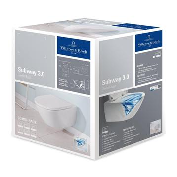 Villeroy & Boch Subway 3.0 Combi-Pack met Soft close bril beschikbaar voor biedingen