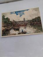 ROTTERDAM  LEUVEHAVEN  MET VISCHMARKT. 1940, Ophalen of Verzenden, 1920 tot 1940, Zuid-Holland