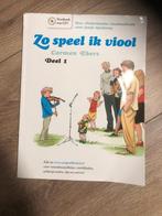 Zo speel ik viool Deel 1, Muziek en Instrumenten, Ophalen of Verzenden, Zo goed als nieuw, Les of Cursus, Viool of Altviool