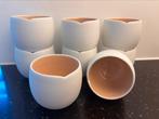 Nespresso origin lungo kopjes 4 stuks zgan, Keramiek, Ophalen of Verzenden, Zo goed als nieuw, Overige stijlen