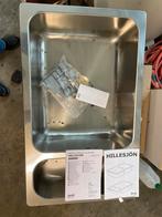 RVS Spoelbak - Hillesjön IKEA, Huis en Inrichting, Keuken | Keukenelementen, Ophalen, Minder dan 50 cm, Gebruikt, Minder dan 25 cm