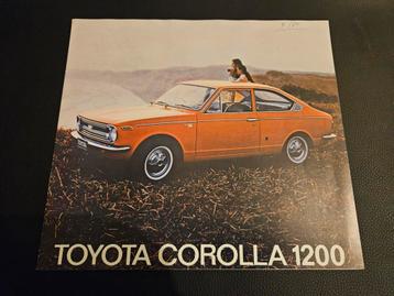 Brochure Toyota Corolla 1200 beschikbaar voor biedingen
