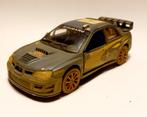 Subaru Impreza WRC 2007 Kinsmart, Ophalen of Verzenden, Zo goed als nieuw, Auto, Overige merken
