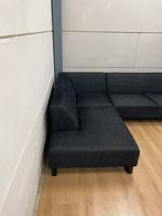 Mooie luxe zwarte hoekbank - GEREINIGD!!!, Ophalen, 250 tot 300 cm, Luxe, Hoekbank