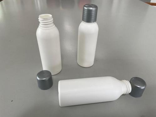 plastic flesjes, 100ml, 100 stuks, Hobby en Vrije tijd, Knutselen, Nieuw, Materiaal, Ophalen of Verzenden
