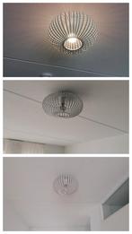 Plafondlamp metaal wit Rietveld 3x, Ophalen of Verzenden, Metaal, Zo goed als nieuw