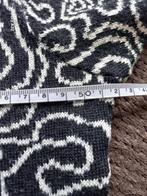 Zwarte trui met witte slingers van Collection Gramont maat M, Maat 38/40 (M), Zwart, Ophalen of Verzenden, Zo goed als nieuw