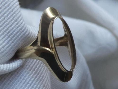 Gouden ring zonder steen, Sieraden, Tassen en Uiterlijk, Ringen, Dame, Kleiner dan 17, Goud, Goud, Verzenden