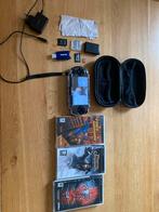 Jailbrolen psp 2000, Spelcomputers en Games, Spelcomputers | Sony PSP, Met games, Overige modellen, Zwart, Ophalen of Verzenden