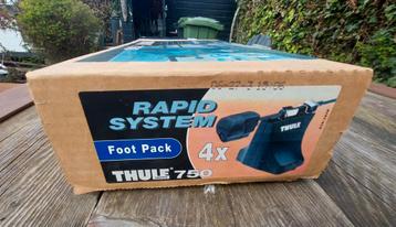 THULE dakdragervoeten. Footpack 750 beschikbaar voor biedingen