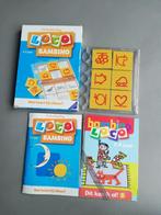 Bambino loco set met 2 boekjes en tegeldoos, 2-5 jaar, Kinderen en Baby's, Ophalen of Verzenden, Zo goed als nieuw, Puzzelen
