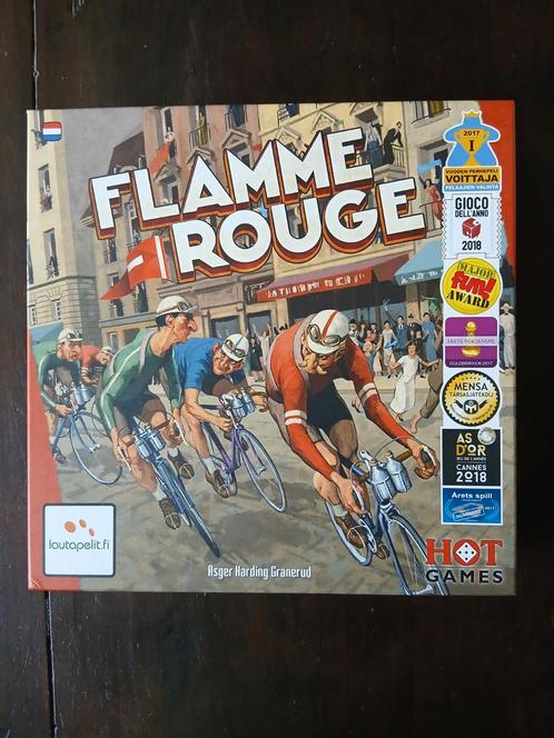Flamme Rouge - Wielrenspel Zo Goed Als Nieuw!, Hobby en Vrije tijd, Gezelschapsspellen | Bordspellen, Zo goed als nieuw, Ophalen of Verzenden