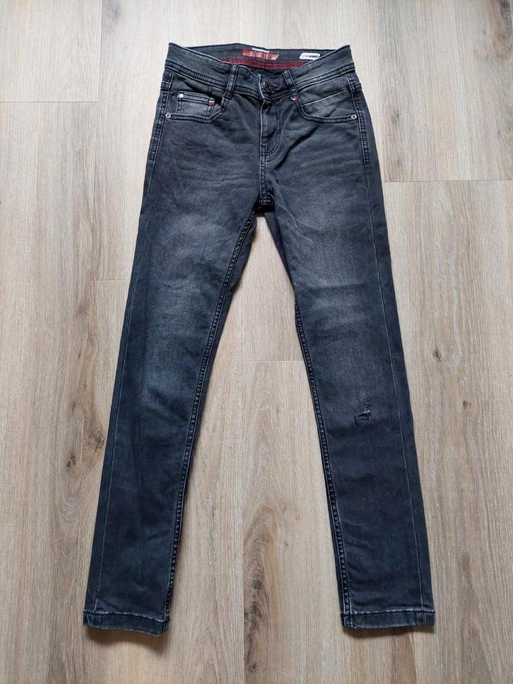 Stoere Vingino stretch jeans spijkerbroek mt 140, Kinderen en Baby's, Kinderkleding | Maat 140, Gebruikt, Jongen, Broek, Ophalen of Verzenden