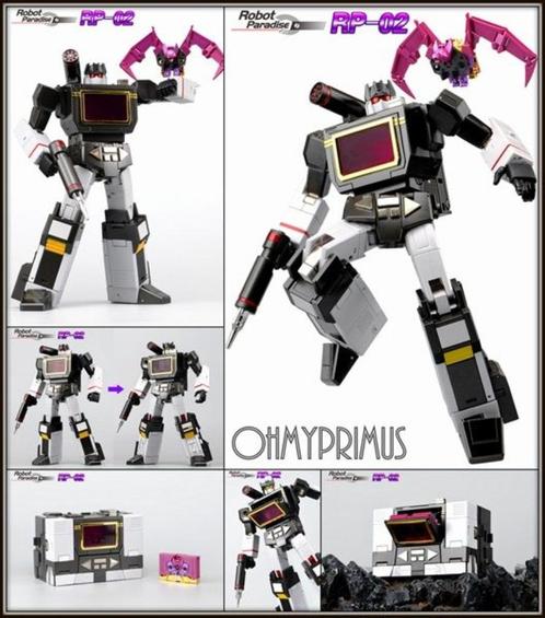 Robot Paradise Fans Toys RP-02 Acoustic Blaster & Night Bat, Verzamelen, Poppetjes en Figuurtjes, Nieuw, Verzenden