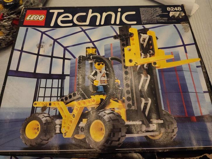 LEGO Technic Vorkheftruck 8248 (1998), Kinderen en Baby's, Speelgoed | Duplo en Lego, Gebruikt, Lego, Complete set, Ophalen of Verzenden