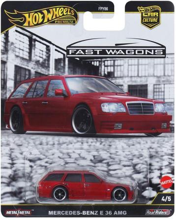 Hot Wheels Premium Mercedes-Benz E 36 AMG - Fast Wagons beschikbaar voor biedingen