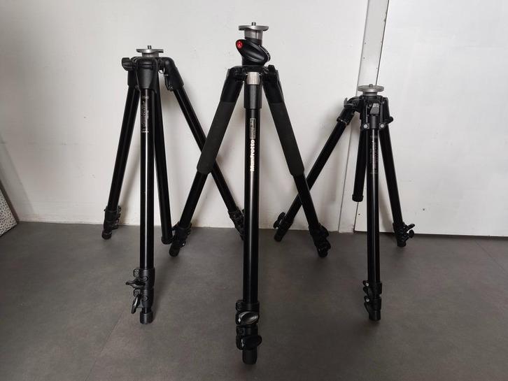 ZGAN: Manfrotto statief: 055XPROB - 190B, Audio, Tv en Foto, Fotografie | Statieven en Balhoofden, Zo goed als nieuw, Driepoot