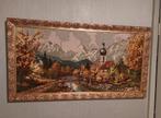 Geborduurde schilderij, Antiek en Kunst, Ophalen of Verzenden