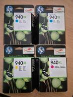 HP 940XL inktcartridges nieuw (cyan, magenta, geel), Ophalen of Verzenden, Zo goed als nieuw, Cartridge, Hp