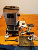Gaggia Classic incl. Boekjes, reserveonderdelen, tamper, Witgoed en Apparatuur, Ophalen of Verzenden