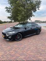 BMW 2-Serie Gran Coupé 218i 140pk Aut 2020 Zwart, 65 €/maand, 1350 kg, Leder en Stof, Zwart