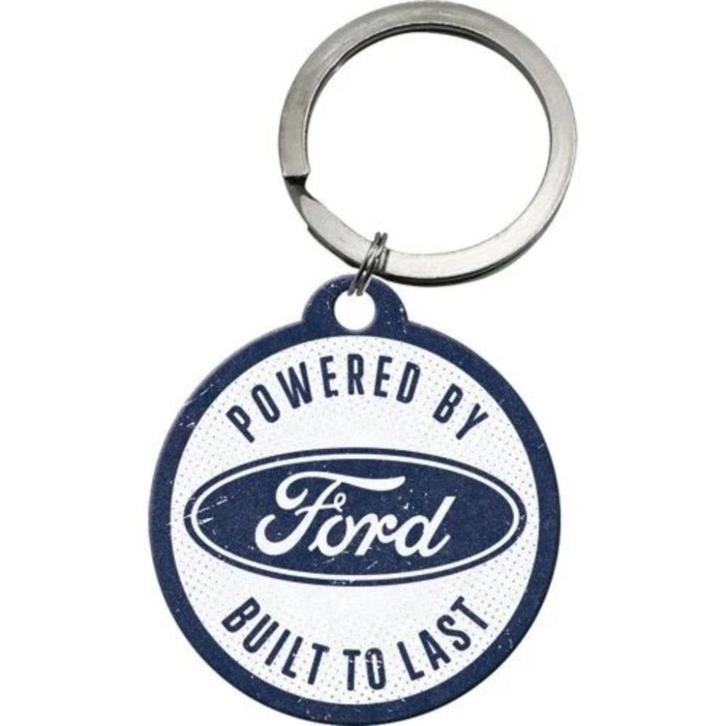 Ford build to last reclame sleutelhanger van metaal keychain, Verzamelen, Automerken, Motoren en Formule 1, Nieuw, Auto's, Ophalen of Verzenden