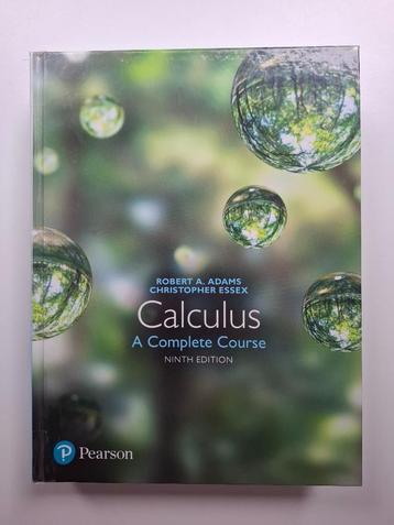 Calculus: A Complete Course 9th edition beschikbaar voor biedingen