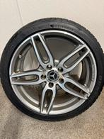 Mercedes Orginele AMG Velgen met Band 255/40R18, Auto-onderdelen, Banden en Velgen, 18 inch, Gebruikt, 255 mm, Banden en Velgen