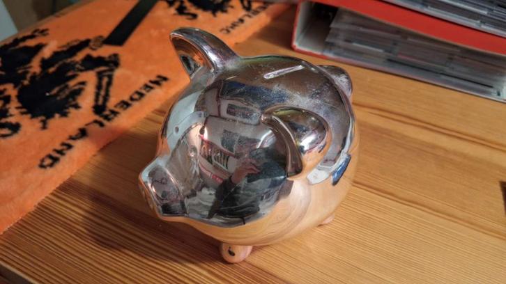 Roze Spaarvarken met Dop - Ouderwets en Charmant, Verzamelen, Spaarpotten, Ophalen of Verzenden