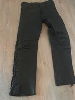 Zwarte leren broek met vetersluiting, Motoren, Ophalen, Dames, Broek | leer, Damen