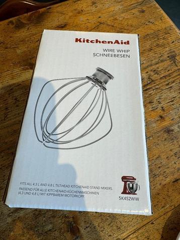 Kitchen Aid Wire Whip Nieuw / Draadgarde RVS 