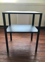 IKEA Knarrevik Nachtkastje, zwart, Ophalen, Minder dan 45 cm, Metaal of Aluminium, Zo goed als nieuw