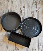 bakvormen 3 styks, Ophalen, Zo goed als nieuw, Overige typen