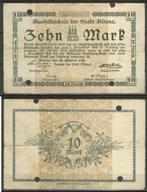 Altona 10 Mark 1918 No 44084 Notgeld Noodgeld Biljet c-89 jd, Postzegels en Munten, Bankbiljetten | Europa | Niet-Eurobiljetten