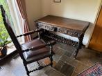 antiek buro met stoel, Ophalen