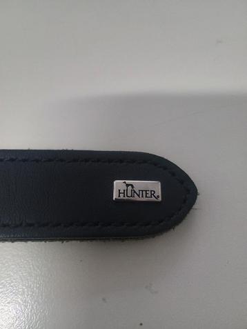 Te koop mooie nieuwe Hunter lederen halsbandhalsband beschikbaar voor biedingen