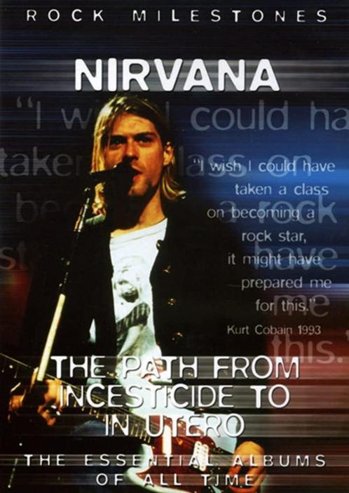 Nirvana – The Path From Incesticide To In Utero, Cd's en Dvd's, Dvd's | Muziek en Concerten, Zo goed als nieuw, Documentaire, Alle leeftijden