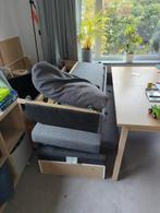 Ikea slaapbank, Huis en Inrichting, Ophalen, Gebruikt, Tweepersoons, Hoekbank
