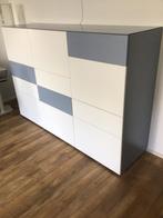 Prachtige modern design Coesel Cobra wandkast, 6 deurs, Ophalen, Glas, 100 tot 150 cm, 150 tot 200 cm