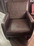 6 Eettafelstoelen op wieltjes - Comfortabel!, Huis en Inrichting, Ophalen, Gebruikt, Minder dan 75 cm, Leer