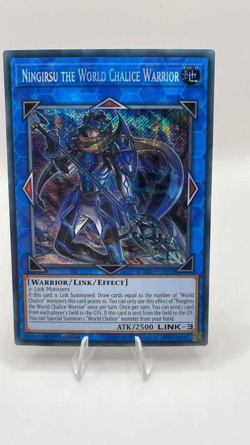 Yu-Gi-Oh! Ningirsu the World Chalice Warrior – COTD-EN050, Hobby en Vrije tijd, Verzamelkaartspellen | Yu-gi-Oh!, Zo goed als nieuw