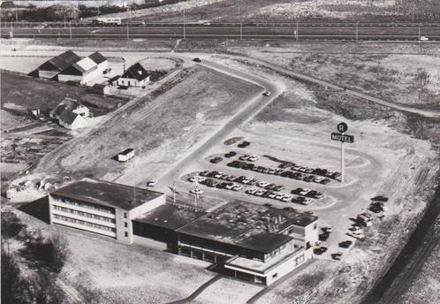 deventer  postiljon motel, Verzamelen, Ansichtkaarten | Nederland, Overijssel, 1960 tot 1980, Ophalen of Verzenden