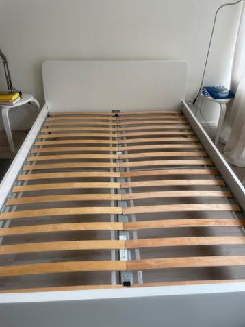 Bedframe askvoll ikea white - afbeelding 1