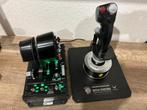 Thrustmaster HOTAS Warthog joystick PC als nieuw 260 €, Computers en Software, Joysticks, Ophalen of Verzenden, Zo goed als nieuw