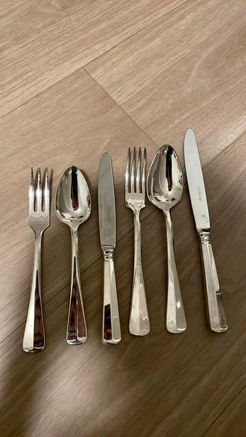 Verzilverd couvert Haags lofje Sola beschikbaar voor biedingen